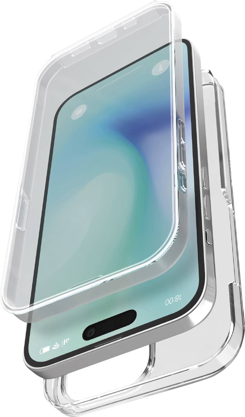 sbs mobile Cover Apple iPhone 16 Pro Transparant