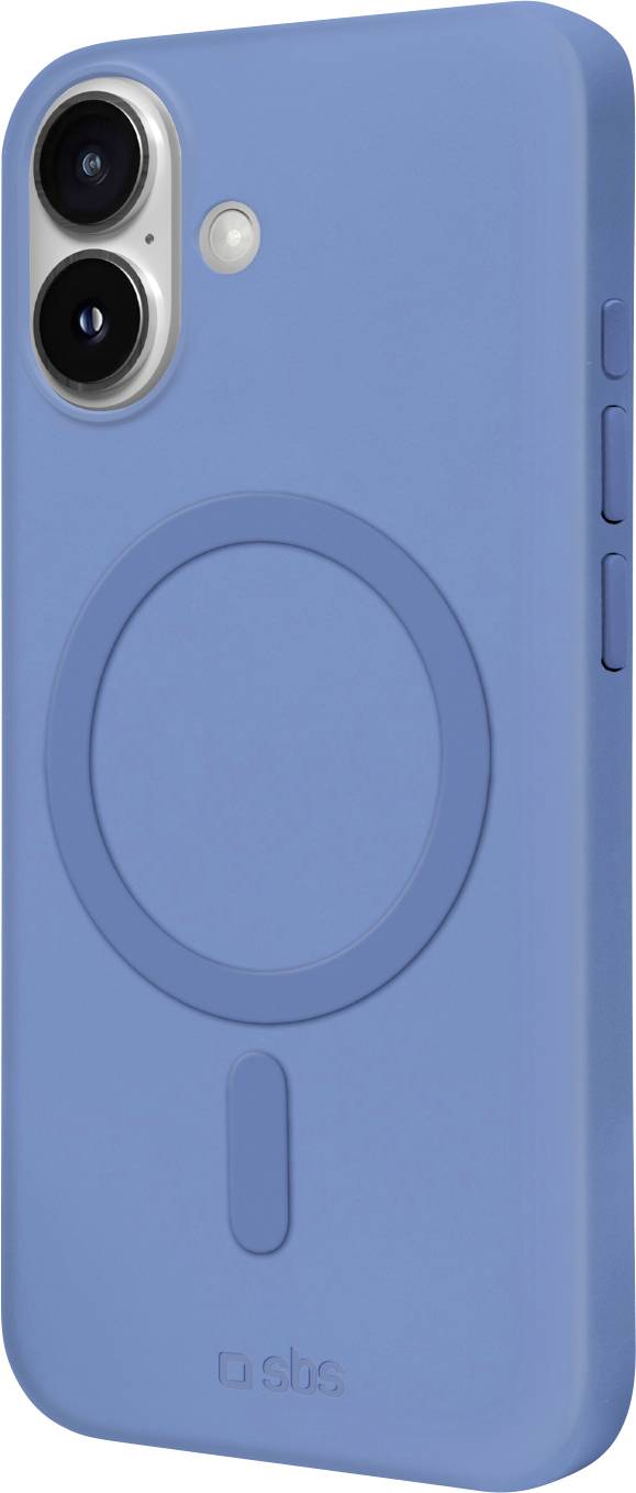 sbs mobile Cover Apple iPhone 16 Plus Blauw MagSafe compatible