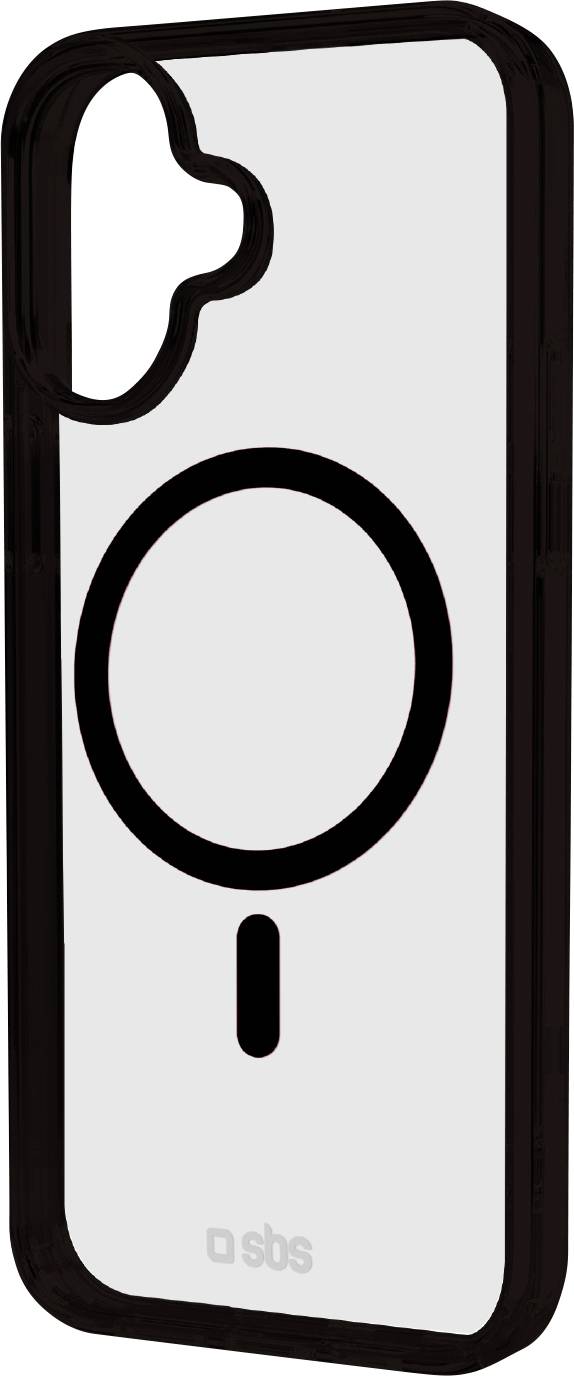 sbs mobile Cover Apple iPhone 16 Plus Zwart MagSafe compatible