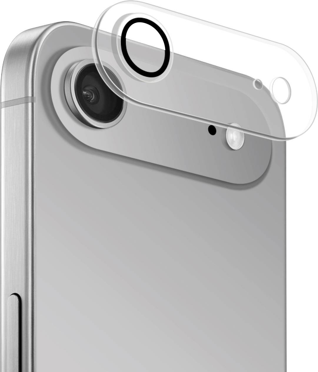 Puro Camera Standard Tempered Glass for iPhone 17 Air for the camera island and lens