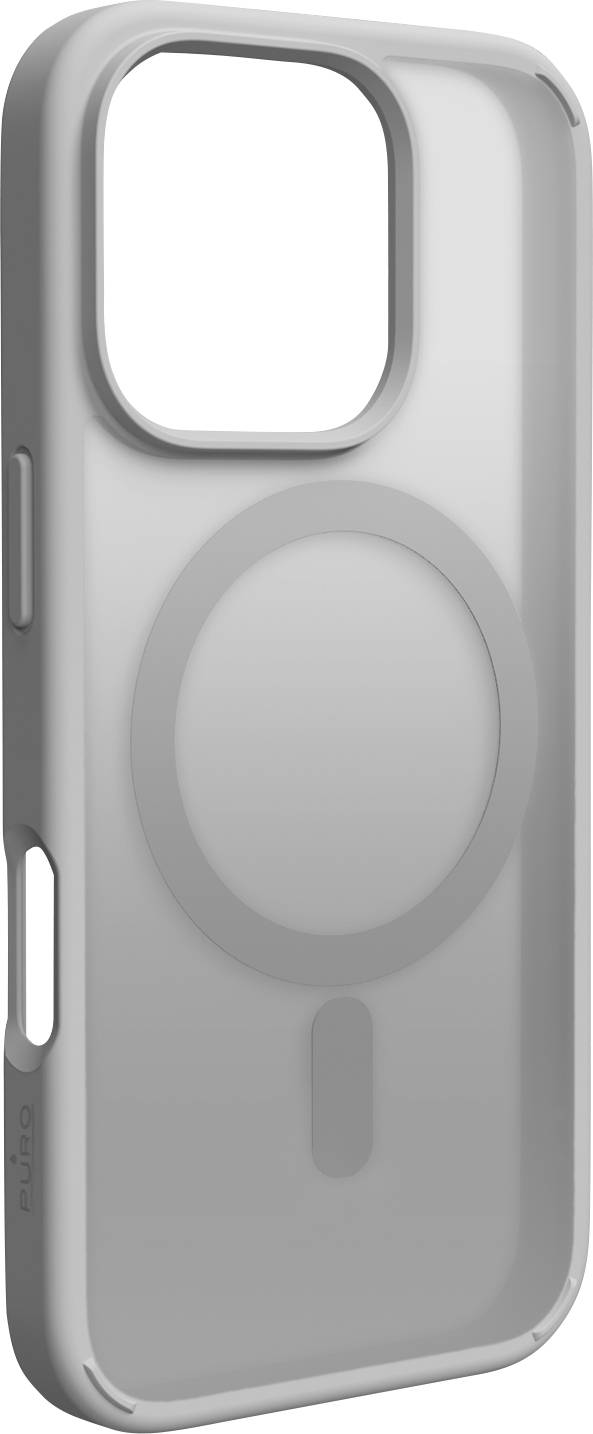 sbs mobile Cover Apple iPhone 16 Pro Max Zilver Stootbestendig, MagSafe compatible
