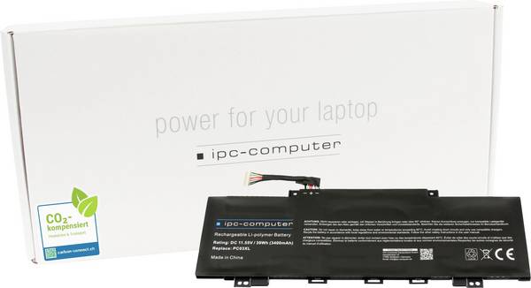 ipc-computer baterija prijenosnog računala Akku PC03 REPLACE 11.55 V 3400 mAh IPC-Computer