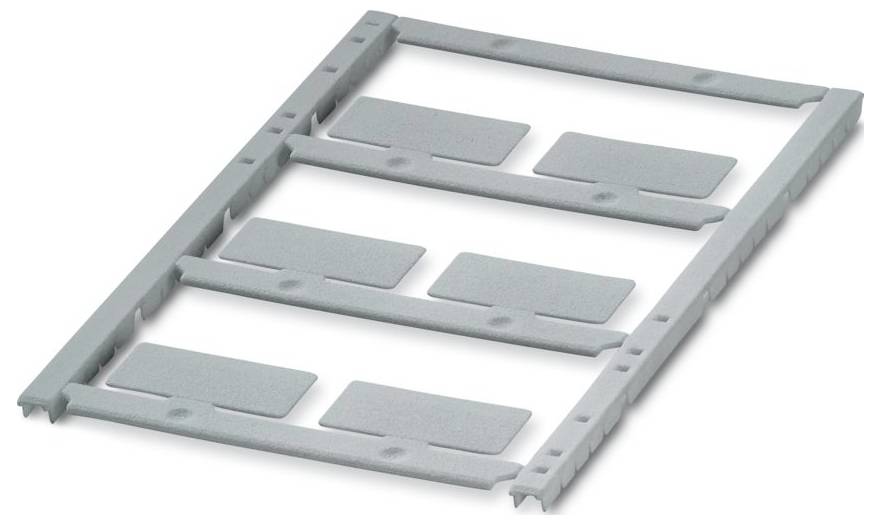 Phoenix Contact 1056550 UCT4-EMLP (27X12,5) SR Opschriftlabel Montagemethode: Plakken Markeringsvlak: 12.5 x 27 mm Zilver 10 stuk(s)