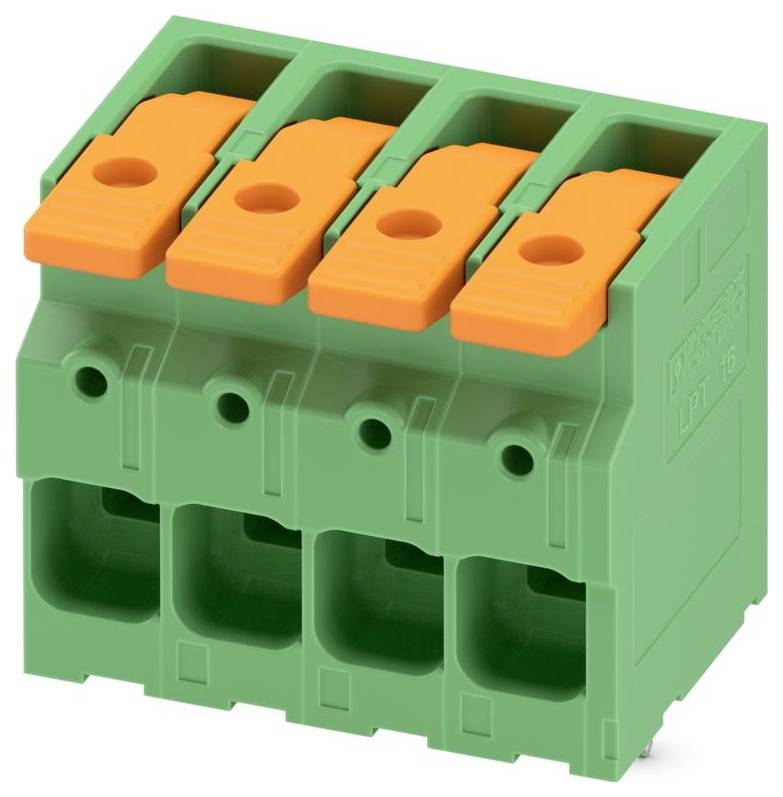 Phoenix Contact 1119812 Printplaatklem 25 mm&sup2; Aantal polen 4 Groen 25 stuk(s) Carton