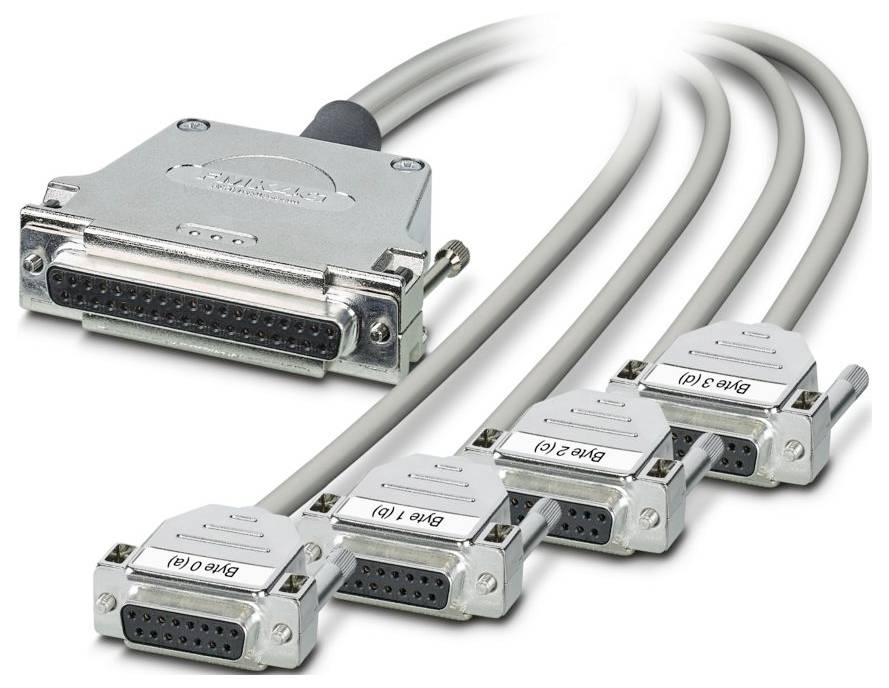 Kabel CABLE-D37F/4XD15F/3,0M/ETHA Phoenix Contact Sadržaj: 1 St.-0