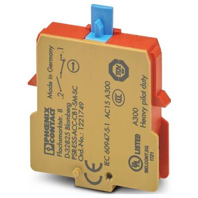 Phoenix Contact PSR-ESS-ACC-CB1-SM-SC kontakt modul 1 zatvarač, 1 otvarač Pogodno za marke (releji): Phoenix Contact Pie-0