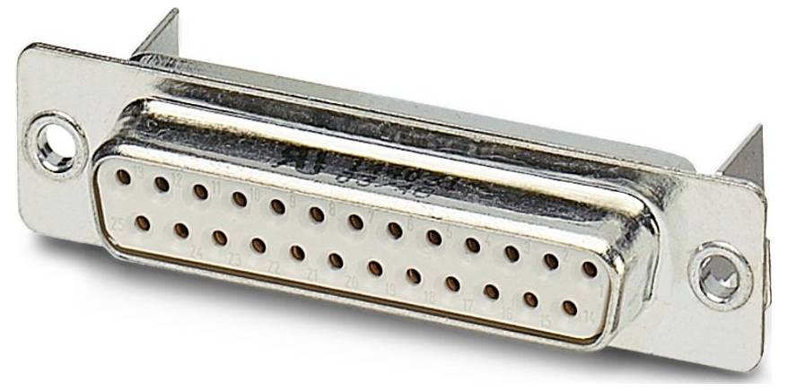 Phoenix Contact VS-25-BU-DSUB-LH-B 1654837 kontaktni umetak Broj polova (broj): 25 lemni 10 St. Piece