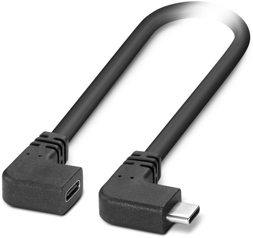 Phoenix Contact USB kabel USB-C® utičnica, USB-C® utikač 2.00 m kutni izlaz za kabel 1665797-0