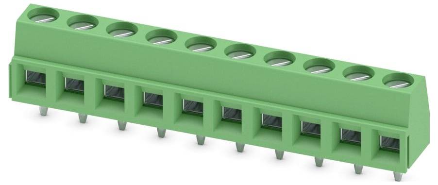 Phoenix Contact 1729092 Printplaatklem 1.5 mm&sup2; Aantal polen 10 Groen 40 stuk(s)