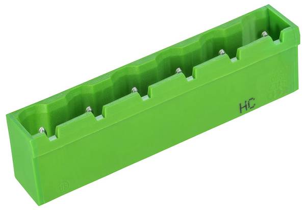 PTR Hartmann standardna letva s muškim kontaktima Ukupan broj polova 8 Raster: 7.62 mm 50960085129D 1 St. Single
