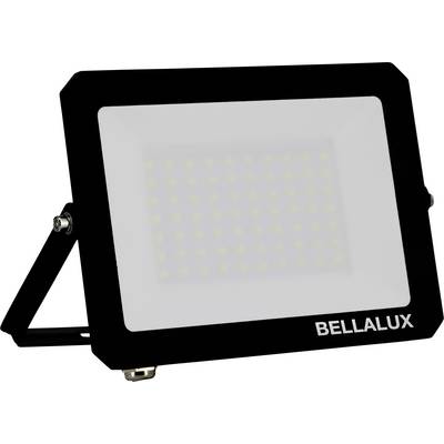 LED reflektor marke 'Bellalux' s crnim okvirom, koji se sastoji od brojnih malih LED žarulja raspoređenih u pravokutnoj mreži.