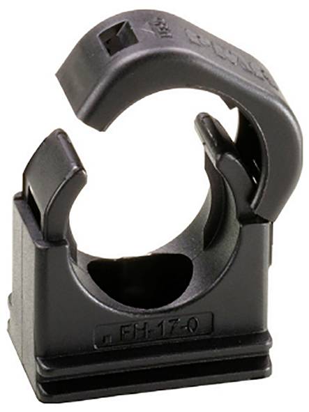 ABB 7TCA292001R1611 EcoGuard PMA Conduit-support,PA6 repurp.,NW29,bl BFH-29-RP Slanghouder Zwart 29 mm Recht 100 stuk(s)