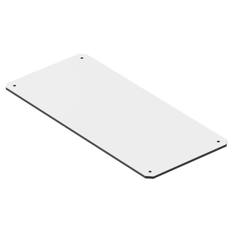 Spelsberg GEOS-S EPT 3040 Inbouwplaat Lichtgrijs (l x b x h) 325 x 150 x 4 mm 1 stuk(s) Piece