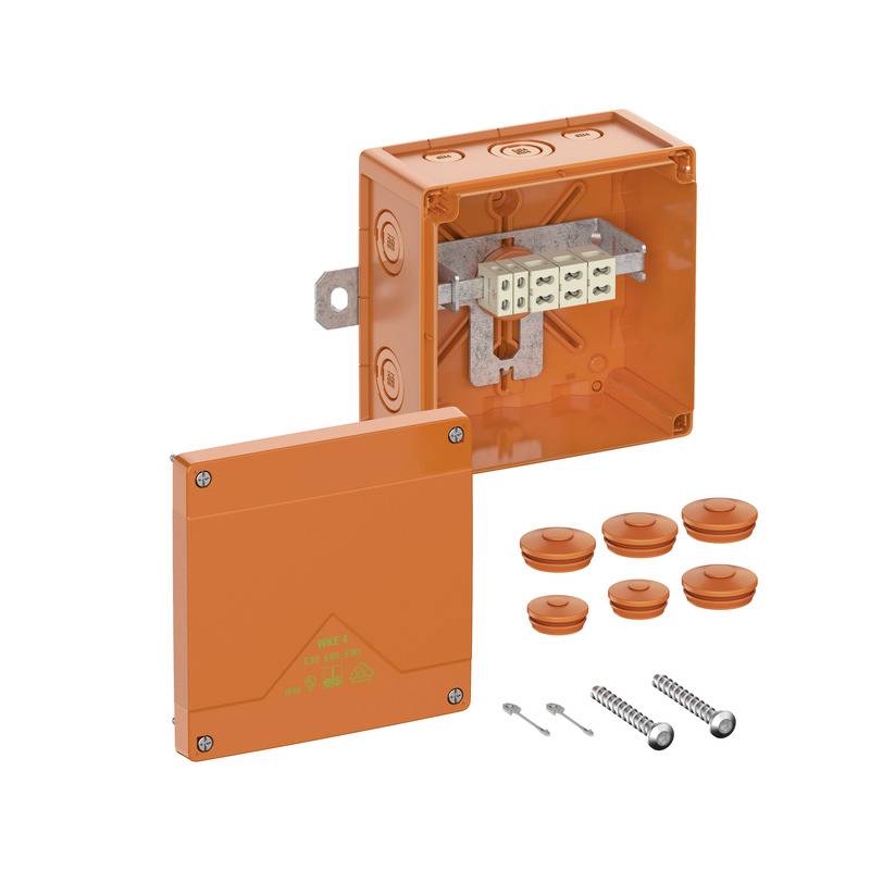 Spelsberg WKE 4 - Duo 5/3 x 6² Aftakkast (l x b x h) 150 x 150 x 85 mm Oranje IP66 1 stuk(s)