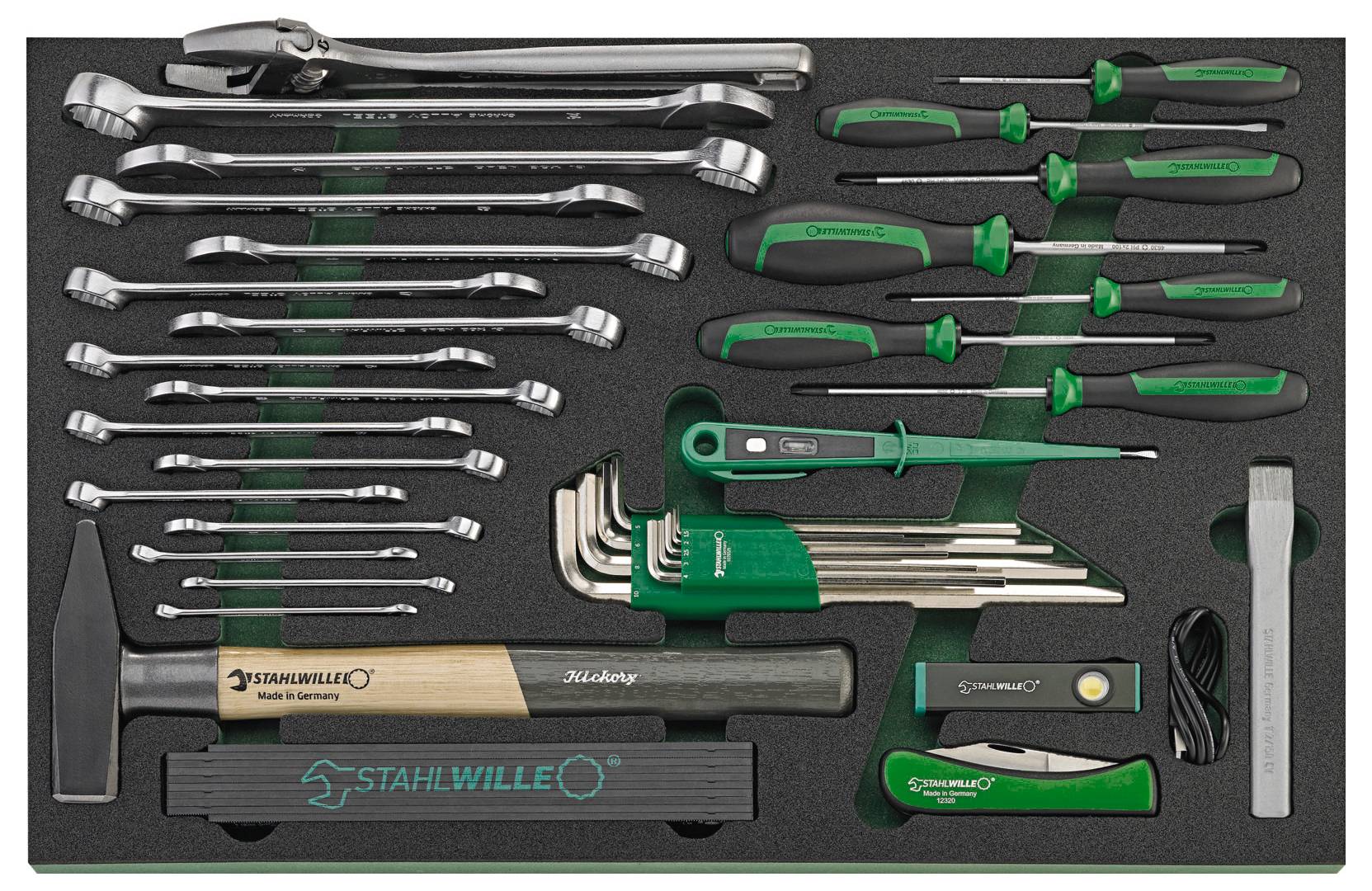 Crna pletena kapa s tirkiznom vezom koja prikazuje skelet koji drži alate i tekst 'Best tools ever die.'