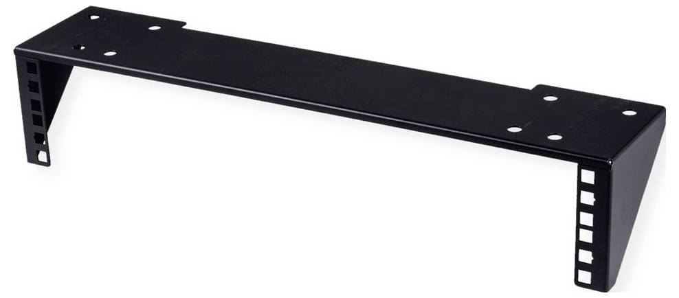Value 26.99.0411 19 inch Wandhouder voor 19inch-apparatuur 2 HE Zwart
