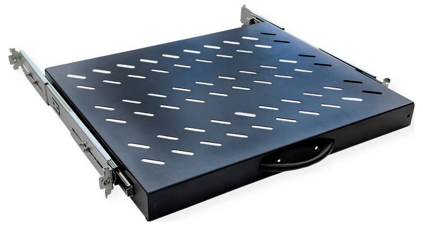 Value 26.99.0415 19 inch Schap voor patchkast 1 HE Zwart