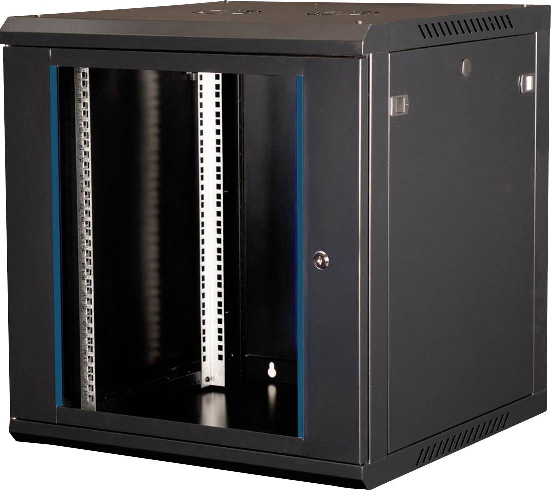 Value 26.99.0830 19 inch 19inch-wandkast 12 HE Zwart