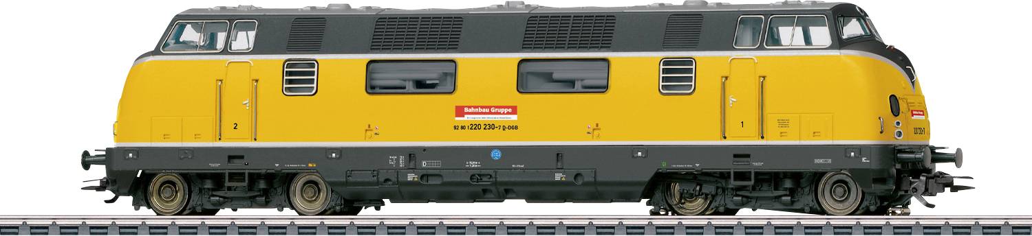 M&auml;rklin 037809 H0 DIESELLOCOMOTIEF BR 220 DBG