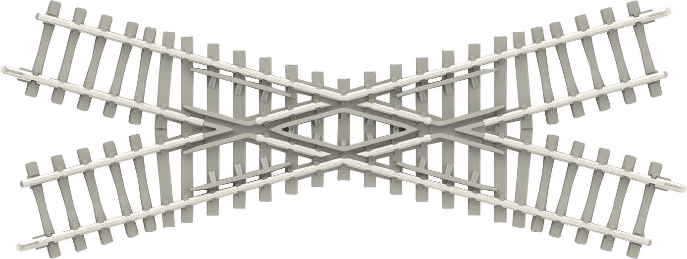 MiniTrix N  rails T14558 Betonnen dwarsliggers, Rechte rails 104.2 mm 30 &deg; 1 stuk(s)