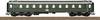 TRIX H0 T23626 Vagon ekspresnog vlaka H0 D74 DB