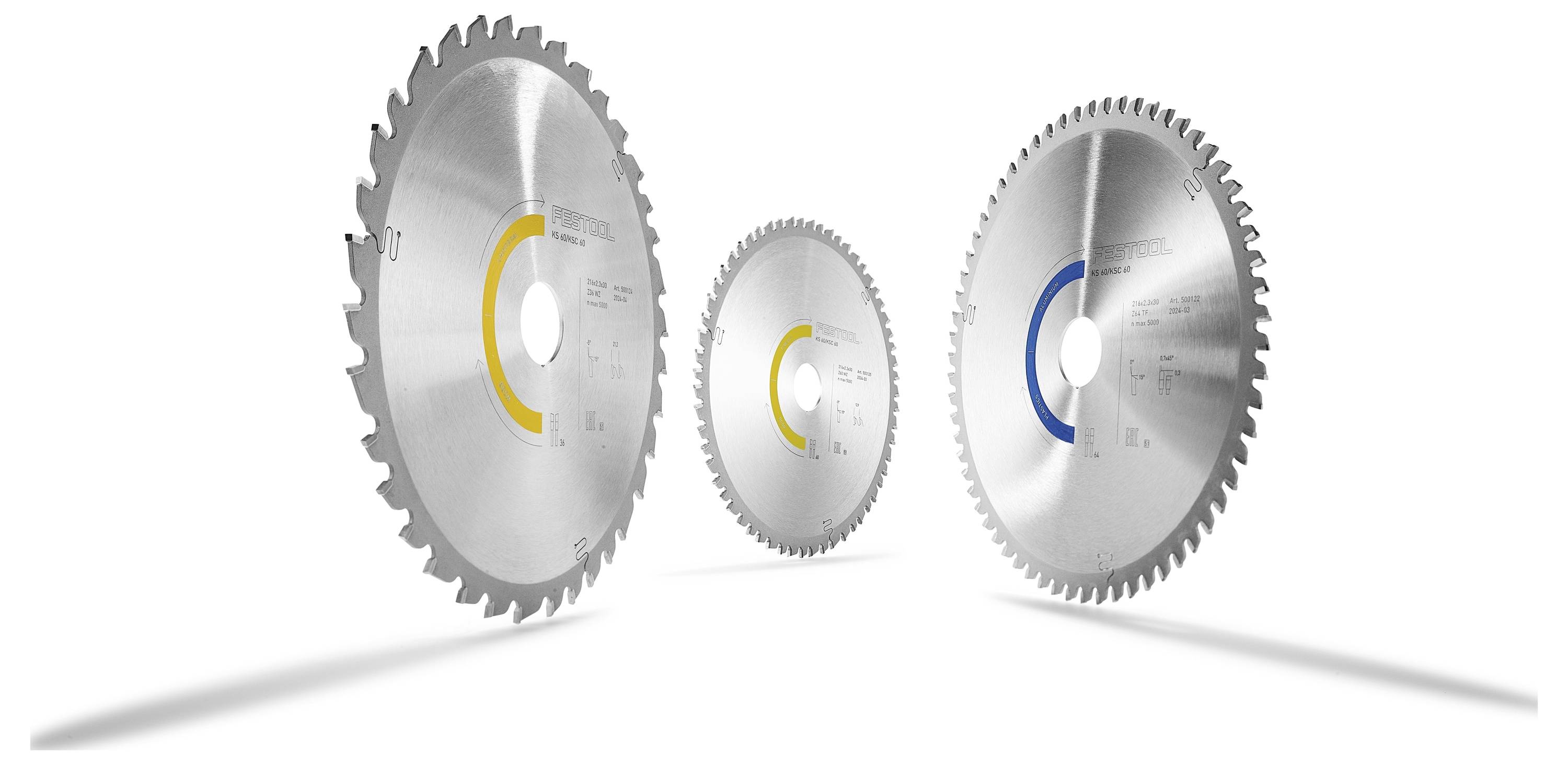 Festool KSB-SORT/3 W/A 216x2,3 578569 komplet listova kružne pile 216 x 30 x 1.60 mm 1 St.-1
