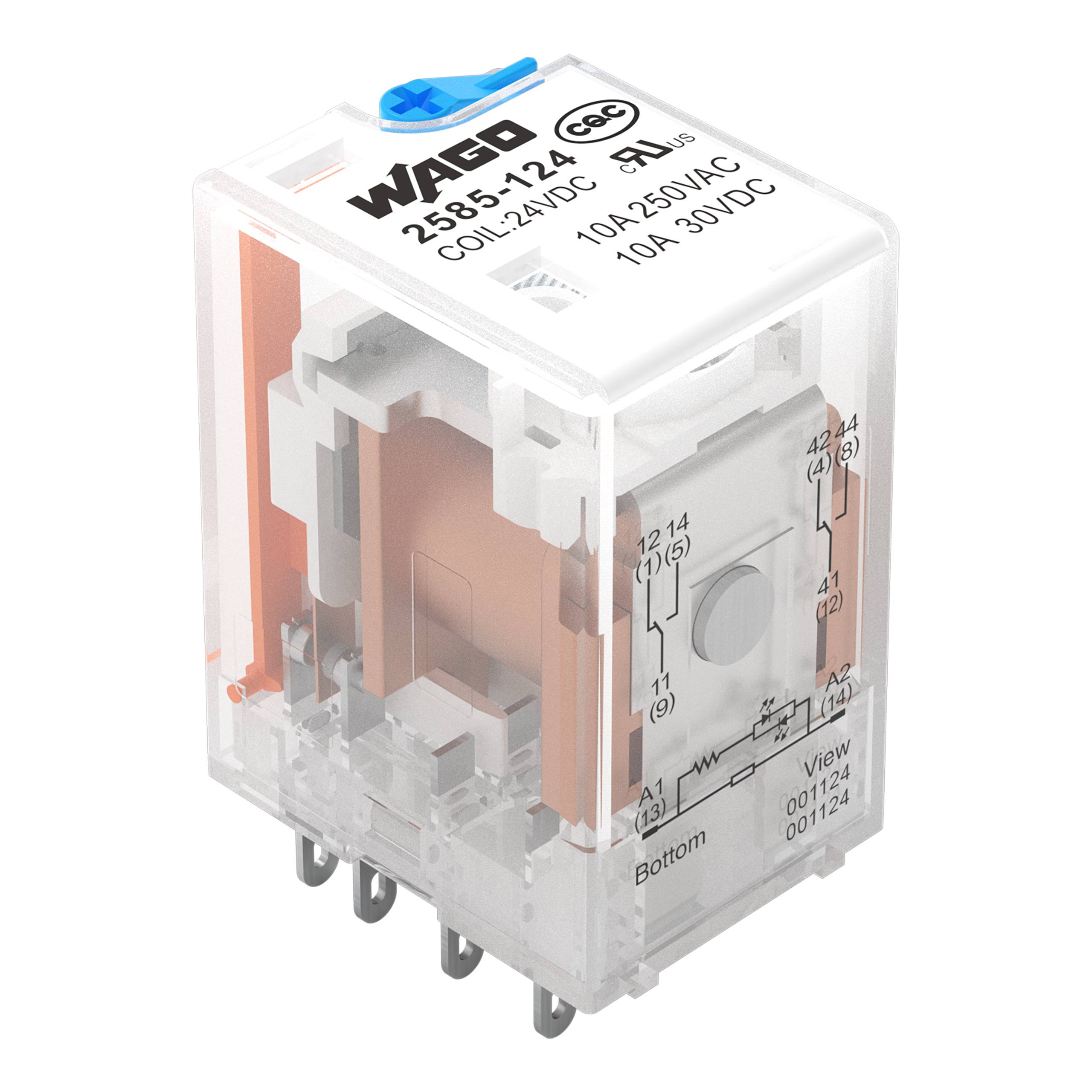 pomoćni relej WAGO 2585-124 10 St.-0