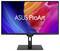 'ASUS ProArt' prikazan na monitoru koji pokazuje šarene apstraktne valove.
