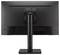 ASUS računalni monitor prikazan sa stražnje strane, ističući stalak i logotip marke.