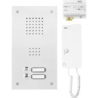Grothe A-2V-MIH-EV1-03WE set audio portafona 2-žice kompletan set aluminij boja-0