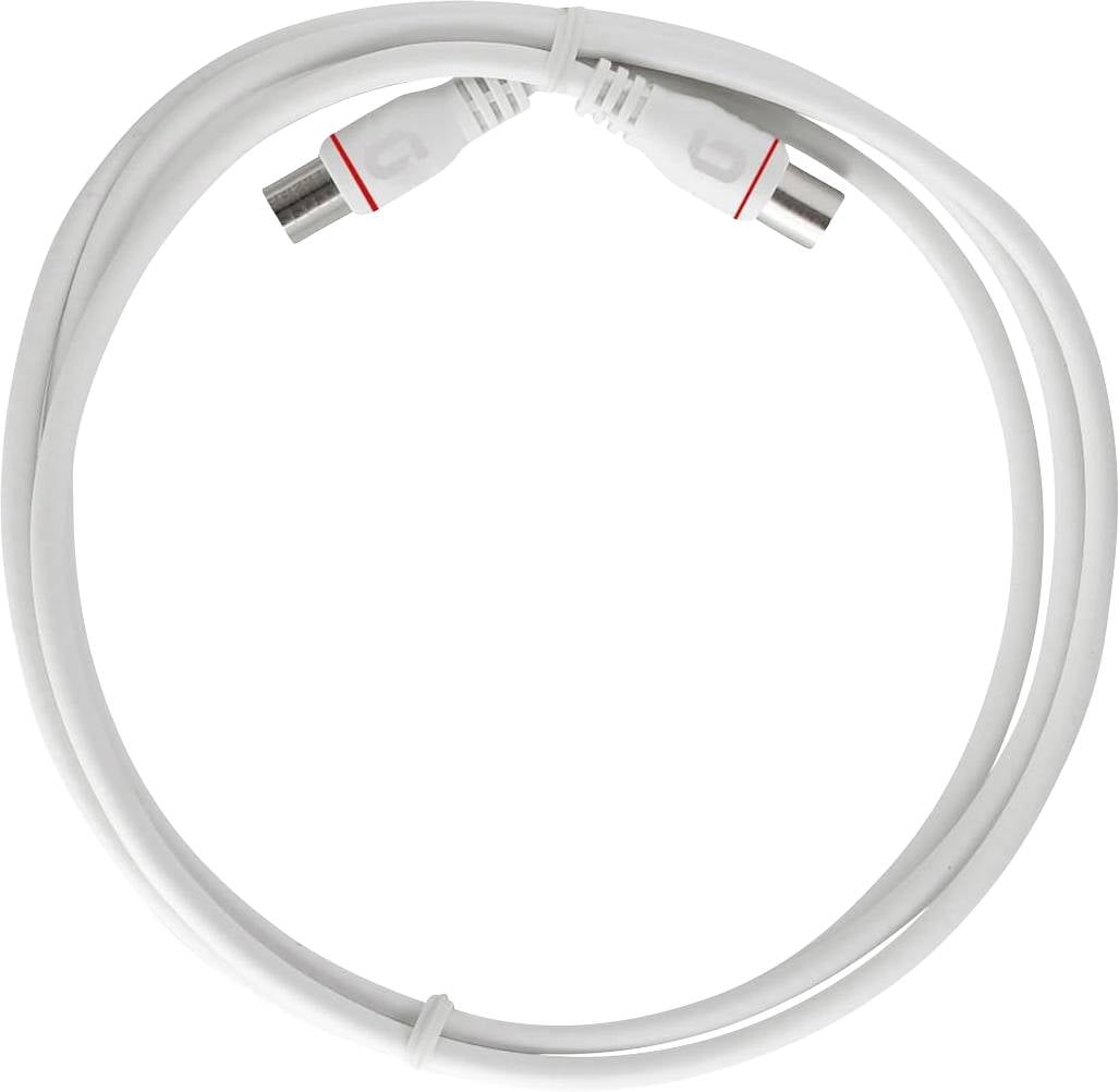 Axing antene, SAT priključni kabel 1.50 m 105 dB bijela-0