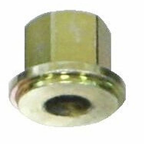 Mesinga šesterokutna matica s kružnom prirubnicom, koristi se u vodovodu ili mehaničkim primjenama.