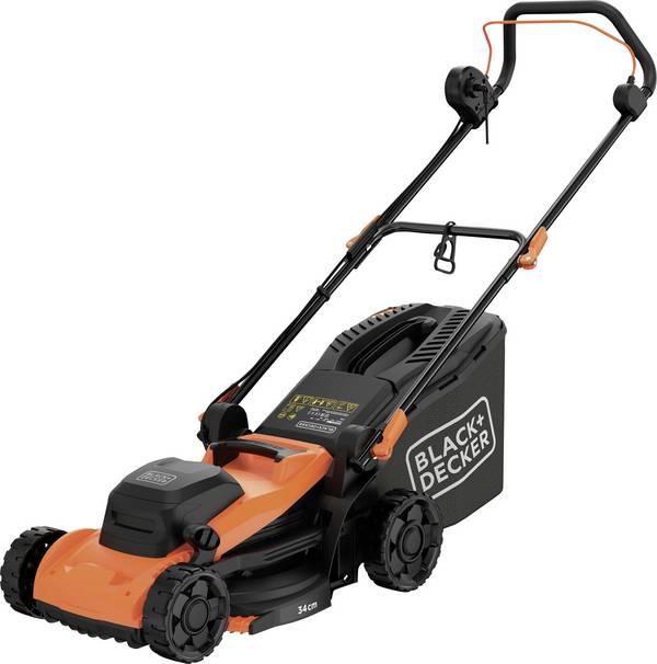 Black & Decker  električni pogon kosilica   mekana ručka 1400 W  Širina rezanja (maks.) 340 mm