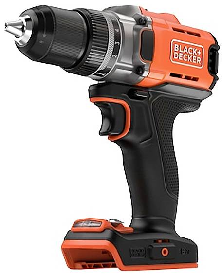 Black & Decker BCD382XN-XJ Borrskruvdragare batteri 18 V Li-Ion exkl. batteri/laddare, Utan laddare, inkl. v&auml;ska
