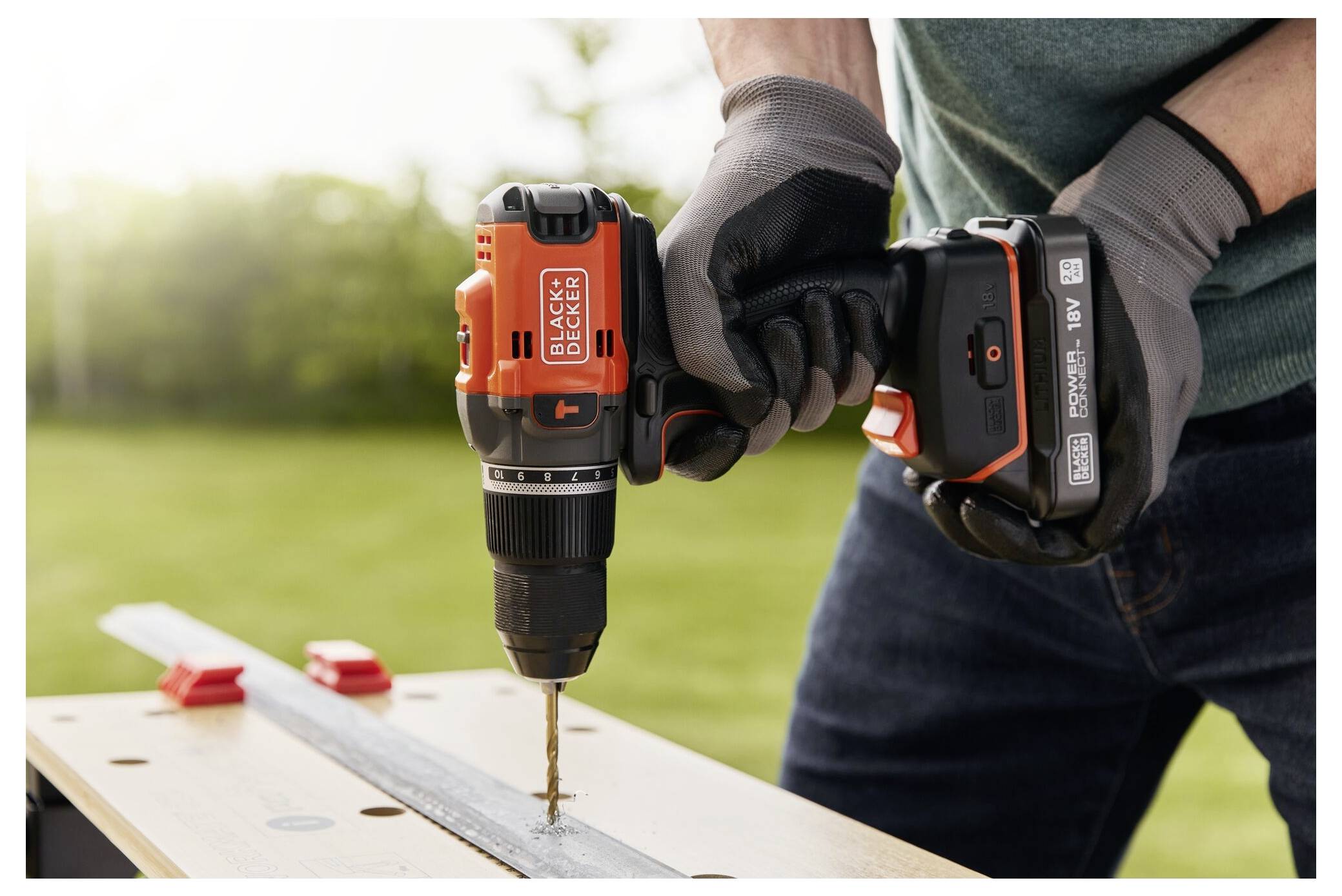 Black & Decker 2 brzine-akumulatorski čekić bez četkica, bez baterije, bez punjača, uklj. oprema-27