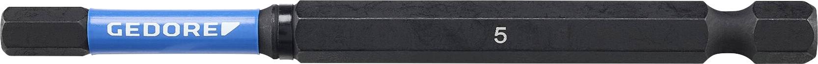 Crni i plavi dio odvijača označen s 'GEDORE' na plavoj sekciji i brojem '5' na crnoj sekciji, što ukazuje na njegovu veličinu.