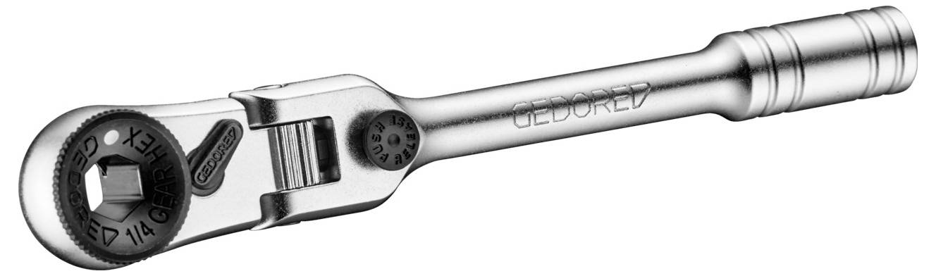 Gedore 671 M-003 račna 1/4"-4