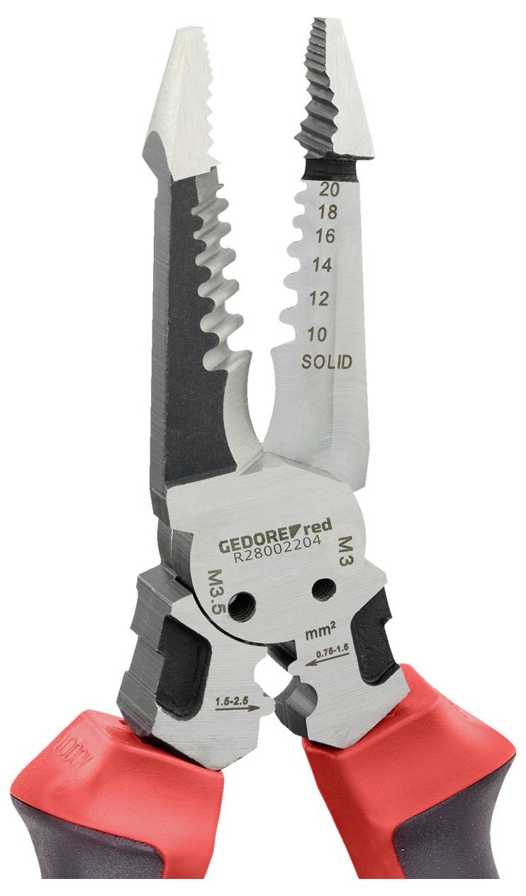 Gedore R28002204 kliješta za skidanje izolacije 0.75 do 2.5 mm² 1 do 3.2 mm-2