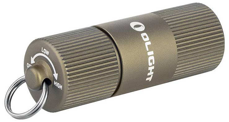 OLight I1R 2 EOS (Desert Tan) mini džepna svjetiljka pogon na punjivu bateriju 150 lm 6 h 13 g-1