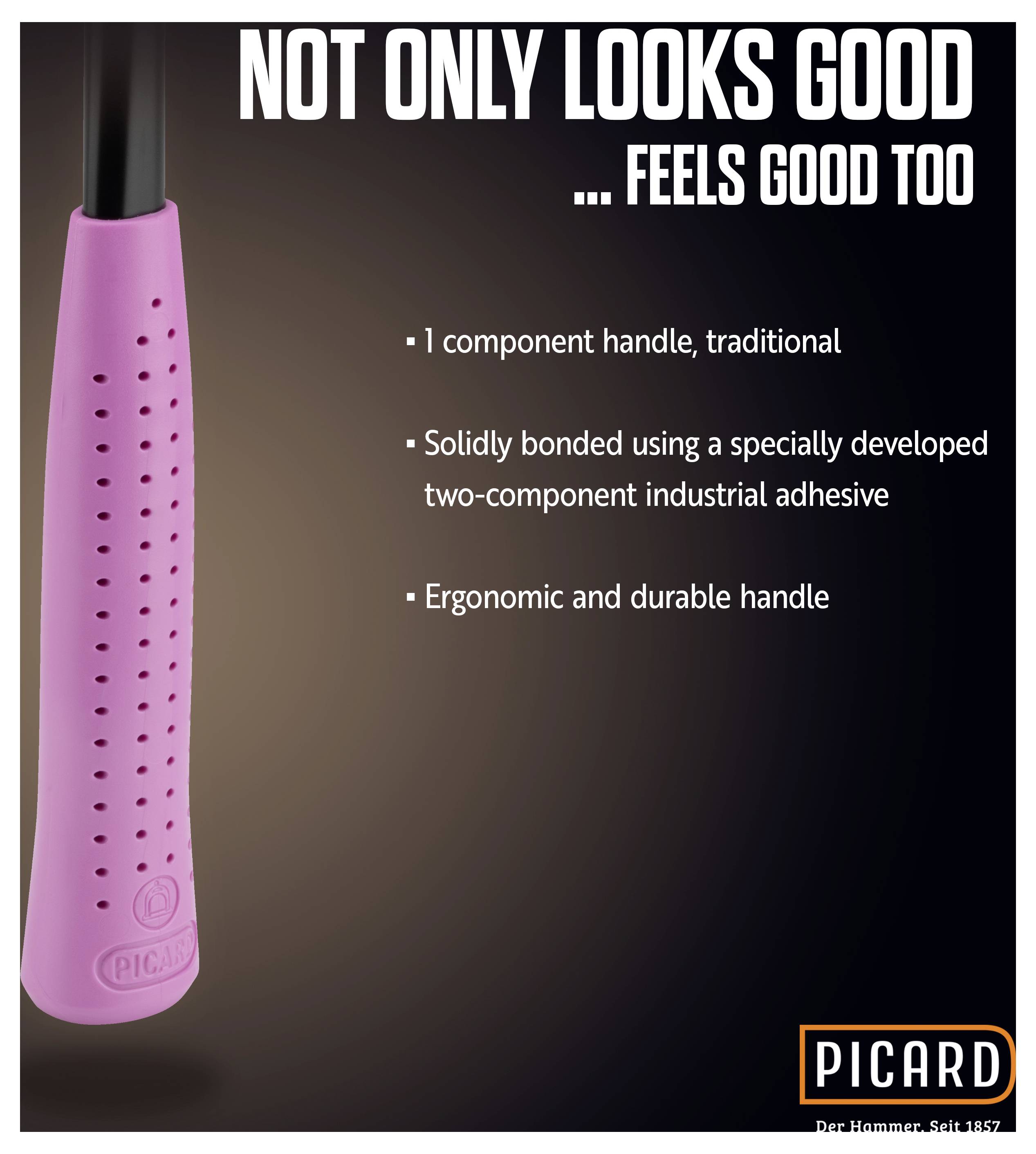 Picard 0062600 tesarski čekić 760 g 320 mm DIN 7239 1 St.-12