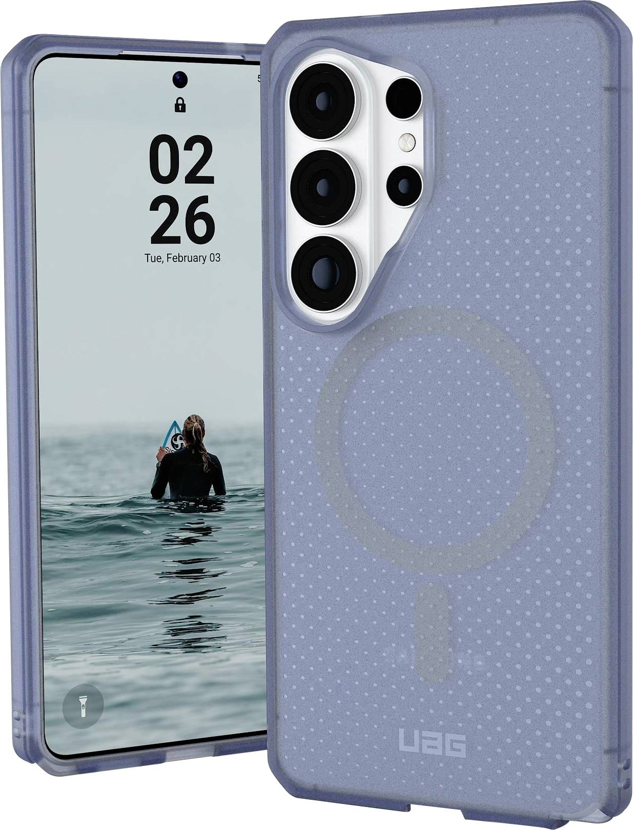 Urban Armor Gear Dot Case Samsung Galaxy S26 Ultra Blauw MagSafe compatible, Met magneetmodule