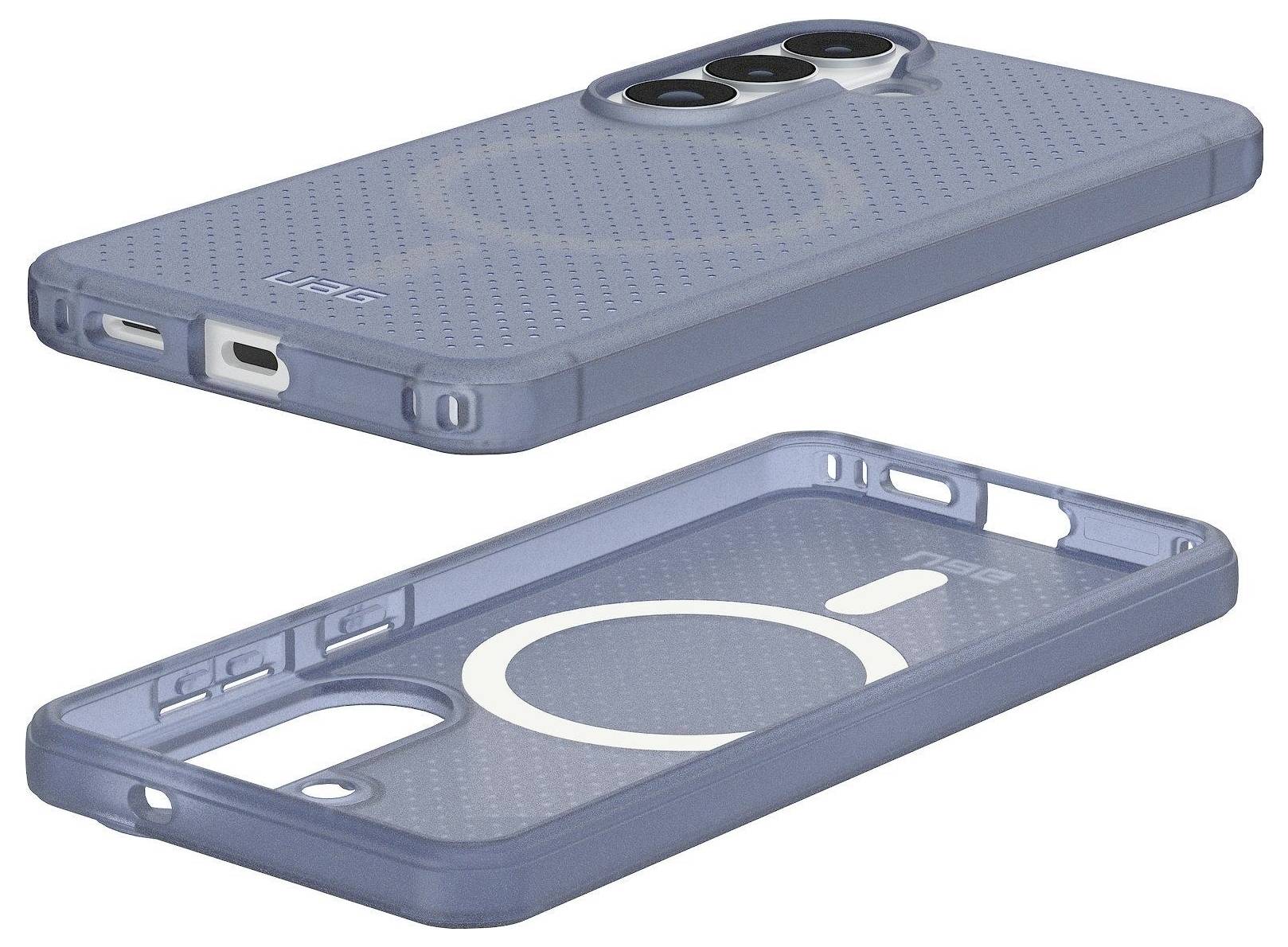 Urban Armor Gear Dot torbica Samsung Galaxy S26 plava boja MagSafe kompatibilna, s magnetskim modulom 214521114151-8