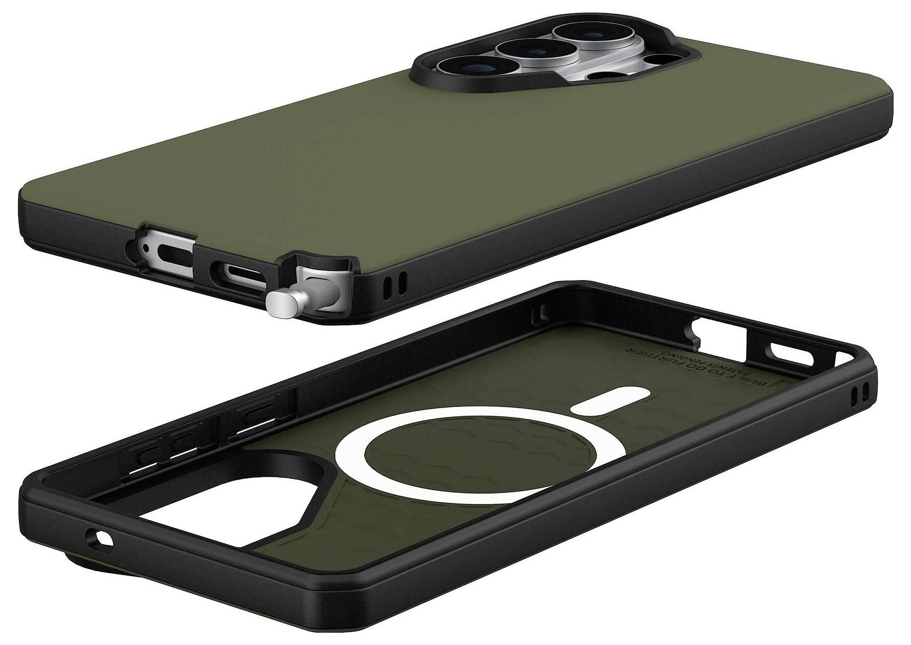 Urban Armor Gear Civilian LT torbica Samsung Galaxy S26 Ultra maslinasta MagSafe kompatibilna, s magnetskim modulom 2145-10