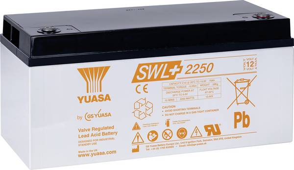Yuasa SWL+2250 olovni akumulator olovno-koprenasti 86 Ah 12 V 1 St.