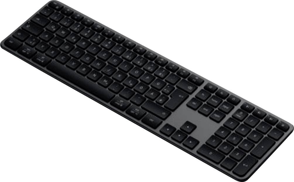 Satechi Slim EX3 Toetsenbord Bluetooth, Radiografisch QWERTZ, Duits