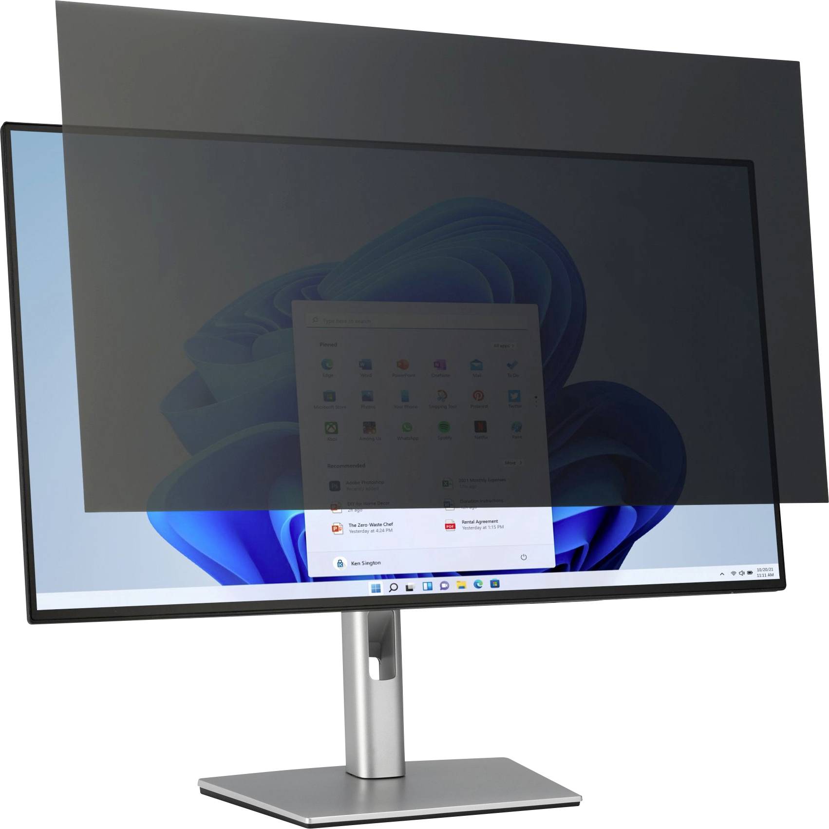 Kensington KENSINGTON Blickschutzfilter fur 68,58cm Privacyfolie Monitor 68,6 cm (27) Beeldverhouding: 16:9 K52931EU