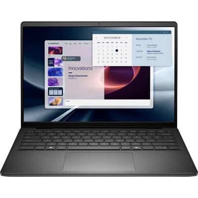 Ekran prijenosnog računala prikazuje digitalni kalendar za 7. novembra, s događajima kao što su videokonferencija i kontrolna ploča softvera označena s 'Inovacije'.