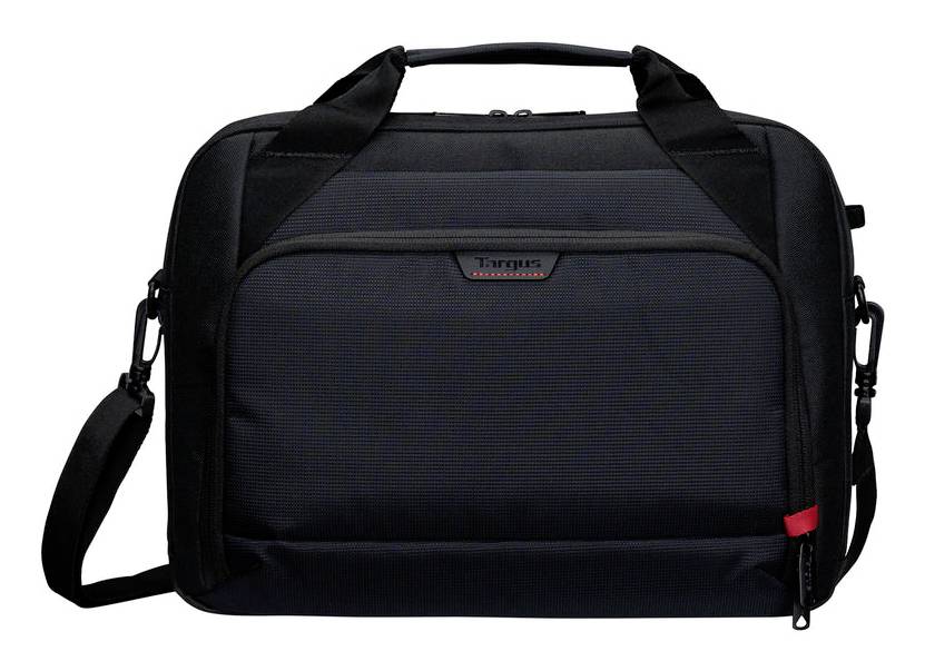 Targus Classic 13-14 Briefcase Blk Aktetas Zwart, Rood