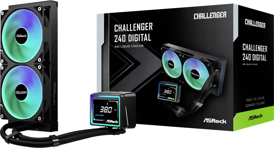 ASRock Challenger 240 Digital PC-waterkoeling