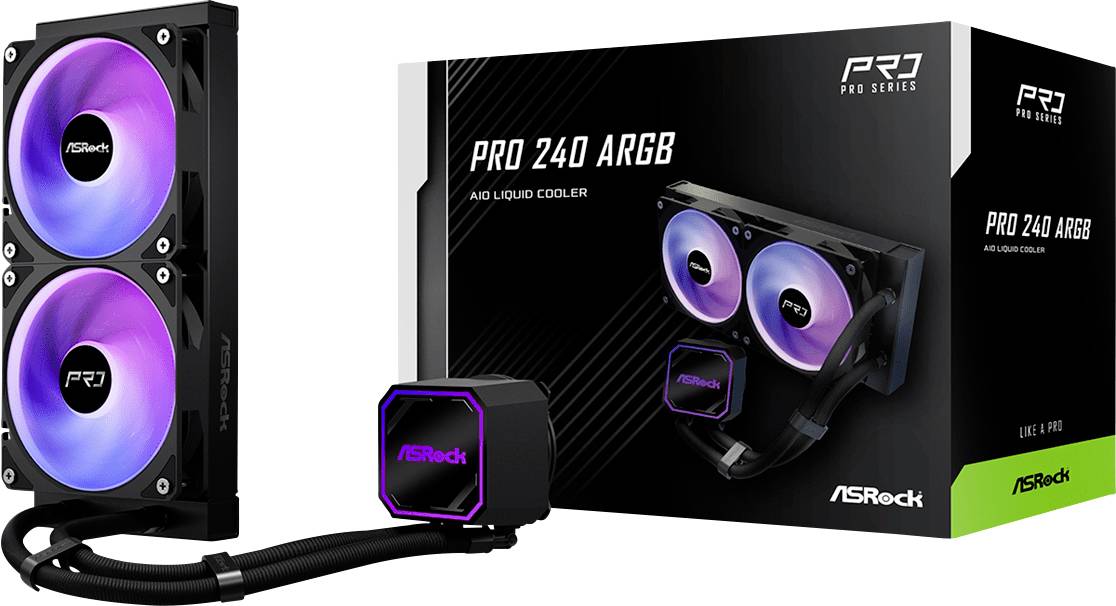 ASRock Pro 240 ARGB PC-waterkoeling